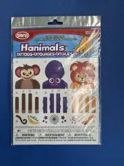 Hanimals Hand Tattoos Temporary Tattoos SAVVI Party Favors Made USA NEWA