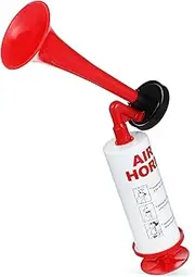 Totority Pcs Hand Push Air Horn Sports Meeting Safety Horn Pump Noise Maker Portable