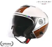 在飛比找Yahoo!奇摩拍賣優惠-【台中富源】法國 ASTONE RS-T38 3/4罩安全帽