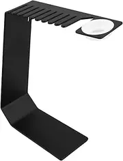 HOMSFOU Watch Charging Base Charger Seat Brackets Display Rack Bracket Indoor Dumbbells Portable Dumbbells The Cover Scraper Night Base Charger Bracket Black Stainless Steel