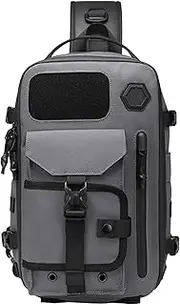 [Generic] Cosmos Explorer Sling Bag, Anti Theft Tactical Sling Backpack, Ideal Waterproof Crossbody Shoulder for Outdoor Hiking