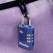 MASTER LOCK Pack of 2 TSA Padlocks [Random Colours] - 4686EURT - Best Used for L