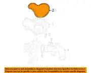 CHRYSLER OEM 95-10 Breeze Cooling Water Pump-Water Pump Assy Seal 4621564 (for: Chrysler)