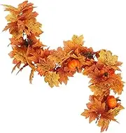 MOLUCKFU Simulation Pumpkin Decoration Thanksgiving Decorations Autumn Decorations for Home Autumn Party Decorations Thanksgiving Fall Leaves Fall Garland Autumn Decorations Home