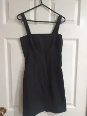 SUPRE dress black strappy sleeveless Sz XXS EUC