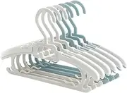 Alipis Non-Slip Plastic Boys and Girls Hangers Pack Retractable Compact for Nursery Closet Storage