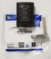 OEM 10-14 Cadillac SRX Remote Smart Key Fob Transmitter NBG009768T 22865375 +KEY