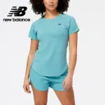 【NEW BALANCE】NB ICEX 涼感透氣短袖上衣_女裝_湖綠色_WT23281FAD(美版 版型偏大)