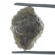 9.06 CT Silver Gray Natural Rough Loose Diamond, Raw Uncut Gemstone, For Ring