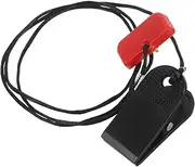 EXAOMBLE Treadmill Switch Keychain Universal Emergency Stop for Treadmill Chains Car Sole Treadmill Key Replacement Universal Magnet Emergence Key Keyless Keys Universal Stop Key Plastic