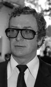 Michael Caine attends David Niven Memorial Service 1983 OLD PHOTO