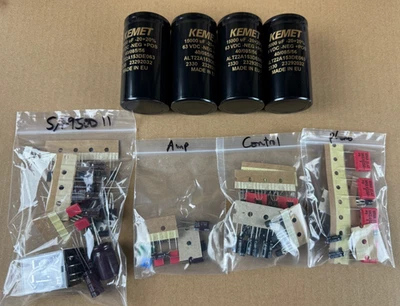 Pioneer SA-9500 II Complete Rebuild Kit High-Quality Amplifier Recap Transistors