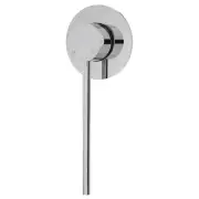 Isabella Care Wall Mixer, Rnd Plate, Chrome