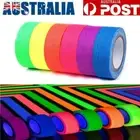 6 Rolls UV Reactive Tape Blacklight Fluorescent Tape Glow in The Dark Neon Tapes
