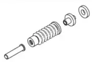 RPI TUK030 - Door Bellows Assembly Kit OEM Part #CT241111