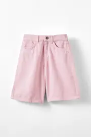 [Cotton On Kids] Cotton On Kids - Super Baggy Denim Jort - Marshmellow 7 MARSHMELLOW
