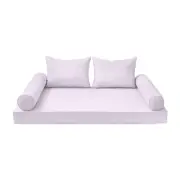*COVER ONLY*-Style 4 Daybed Mattress Bolster Pillow Covers Same Pipe Queen-AD107