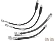 Autopart Premium Brake Hose Set fits Saab 93X 2010-2011 2.0L 4 Cyl Base 32YCGK (for: Saab)