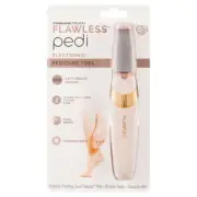 Finishing Touch Flawless Pedi Electronic Pedicure Tool Easy Reach Design
