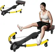 Home Gym, 4-in-1 Multi-Functional Rowing Machine AB Workout Machine, Core & Abdominal Trainers, Adjustable Dragonfly Machine, Strength Training Full Body Workout, Home Gym Fitness Equipment