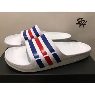 ADIDAS DURAMO SLIDE 防水 拖鞋 男女鞋 黑色 G15890 白藍紅 U43664