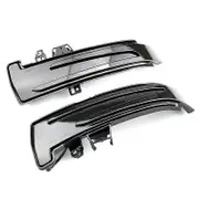 Dynamic LED Turn Signal Rearview Mirror Indicator Blinker Light for W204 W176 W212 CLA C E S GLA Cla Black