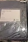 West Elm One (1) Belgian Flax Linen Curtain 48x84 NIP! Iron Blue Cotton Lined