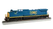 BACHMANN 68512 HO SCALE GE DASH 8-40CW LOCOMOTIVE CSX 7317 with TCS DCC / SOUND