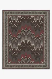245' x 305' | Machine Washable Runner Rug | Kid & Pet Friendly | Indoor Rug | Iris Apfel Flamma Sumac Tufted Rug | Ruggable