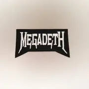 Megadeth Patch — Iron On Badge Embroidered Motif — Band Heavy Metal Music