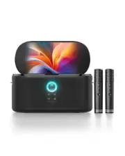 Karaoke Machine, Bluetooth Speaker with Screen for Lyrics Display for Adults ...