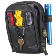 CLC 1504 Multi-Purpose Carry-All Tool Pouch, 9-Pocket,Black,Small