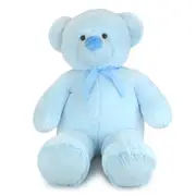 My Buddy Bear 120cm Nursery Soft Plush Stuffed Toy Kids/Children Toddler 3+ Blue