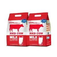 在飛比找momo購物網優惠-【RED COW紅牛】脫脂高鈣奶粉2kgX2袋