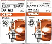 Osram H4 Original Line 12 V 60/55 W P43t 64193 Pack of 2 Car Bulbs