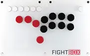 FightBox B1 PC Arcade Controller, Leverless, Silent, Silver Axis Switch, Compatible with 14 Buttons PC