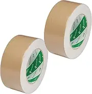 Nichiban Cloth Tape, 2 Rolls, 102N7-50AZ2P, Ochre