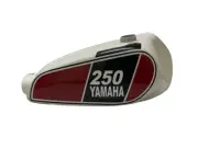 Yamaha Xt 250 3Y3 4Y1 Red & White Painted Petrol Tank 1980-1990/FIT FOR