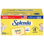 Zero Calorie Sweetener Value Pack,Sugar Free Suitable for Diabetic-800ct Packets