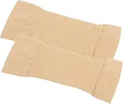 KOMBIUDA Arm Sleeves for Workout Compression Arm Warmers for Slimming Elastic Material Enhance Blood Circulation 2 Colors