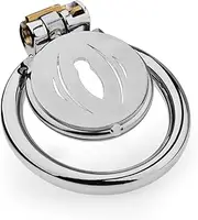 Metal Cock Cage Chastity Device Chastity Cage Chastity Cage Penis Cage Sex Metal Chastity Cage Flat Cage For Male 40Mm