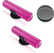 Idealmuzik 2 Pack Safehammer Window Breaker with Seatbelt Cutter,2-in-1 Car Safety Hammer Emergency Escape Tool,Auto Rescue Tool Window Breaker,Car Glass Breaker,Life-Saving Emergency Artifact(Pink)