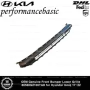 OEM Genuine Front Bumper Lower Grille 86560G2100TAD for Hyundai Ioniq 17-22 (for: Hyundai)