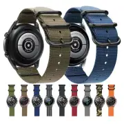 Military Nylon Watch Band Strap Wristband For Samsung Galaxy Watch 3 45mm / 41mm