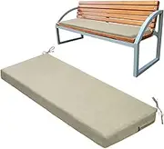 Xinhuju - Bench Cushion, Waterproof Bench Cushion, Waterproof Patio Swing Seat Cushion, Slip Swing Pad, Fade Resistant Sofa Cushion, Reclining Replacement for Sofa