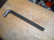 BRAND NEW HD METAL INDUSTRIAL 12MM METRIC ALLEN KEY WRENCH MADE IN USA CT.