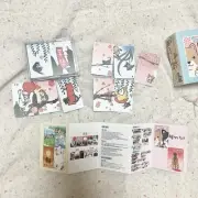 Cat & Dog Design Hwatu Korean Traditional Card game Go-stop Hanafuda Variation