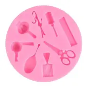 Mirror Mould Fondants Chocolate Cake Molds Clay Polymer Silicone Material Moulds
