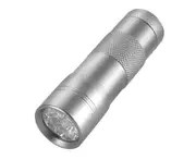 Led Ultraviolet Flashlight 365nm Jewelry Identification Lights Ultraviolet Yellow White 3 in 1 Light with Measurement Scale
