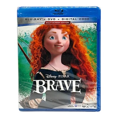 Disney - Brave (Blu-ray + DVD + Digital Code, 2012) - SEALED!!